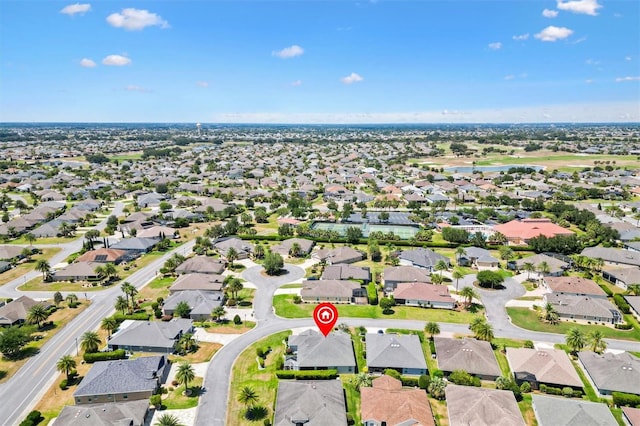 1182 Allaire Loop, The Villages, FL 32163 - aerial view of property's location with nearby suburban area