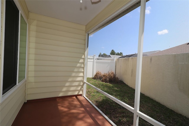 1482 Azteca Loop, The Villages, FL 32162 - view of unfurnished sunroom