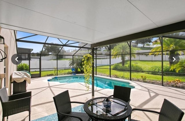 356 Giovani Blvd, Clermont, FL 34715 - view of swimming pool featuring a lanai and a patio