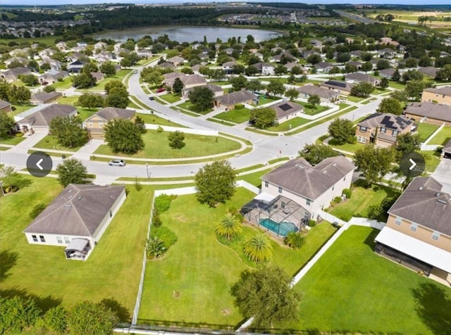 356 Giovani Blvd, Clermont, FL 34715 - aerial perspective of suburban area with a nearby body of water