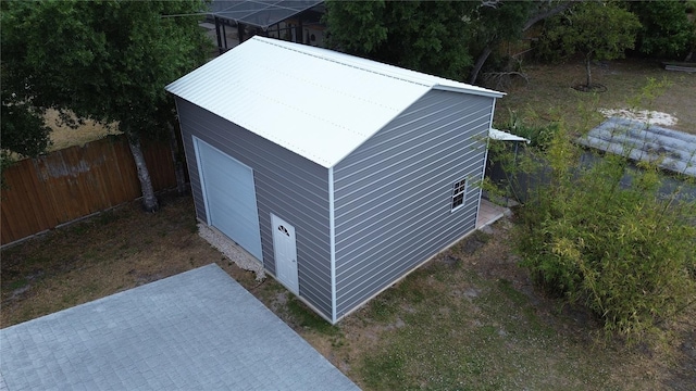 4125 Worcester Rd, Sarasota, FL 34231 - view of outdoor structure featuring fence