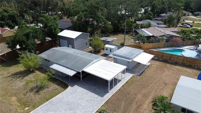 4125 Worcester Rd, Sarasota, FL 34231 - aerial view of a pool