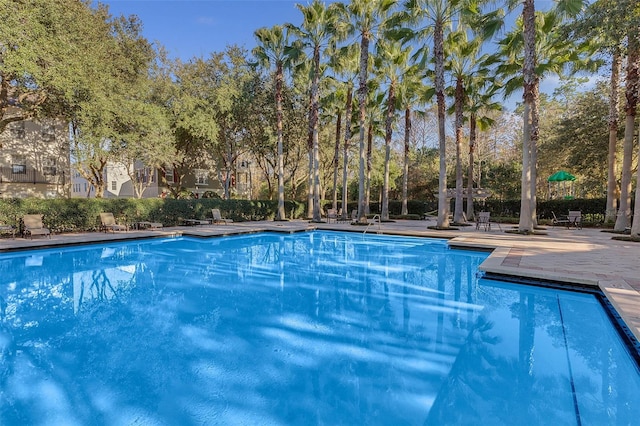 community pool featuring a patio