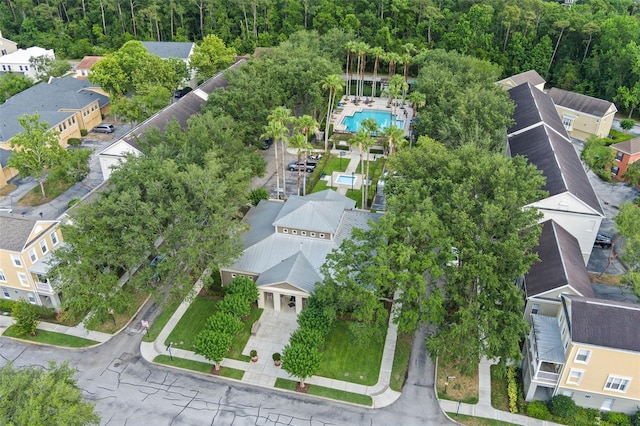 1021 Siena Park Blvd Unit 204, Kissimmee, FL 34747 - aerial view of residential area with a pool