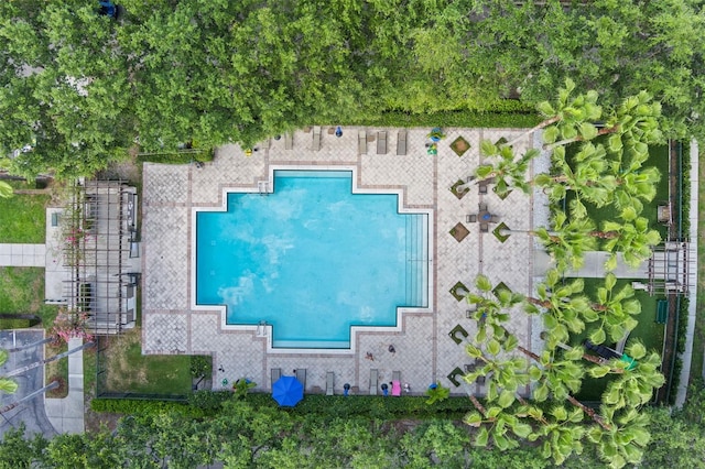 1021 Siena Park Blvd Unit 204, Kissimmee, FL 34747 - drone / aerial view of a pool