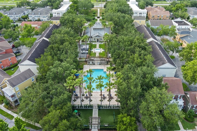 1021 Siena Park Blvd Unit 204, Kissimmee, FL 34747 - aerial view of residential area with a pool