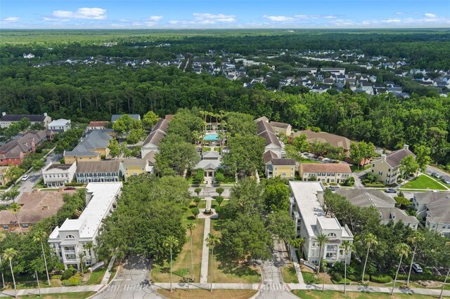 1021 Siena Park Blvd Unit 204, Kissimmee, FL 34747 - aerial perspective of suburban area featuring a forest