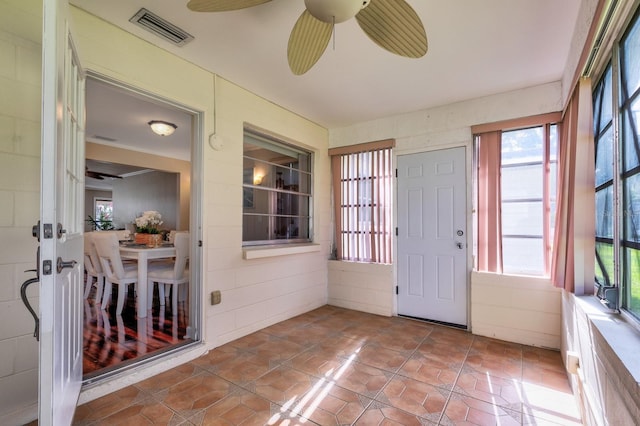 8738 SW 95th Ln Unit B, Ocala, FL 34481 - unfurnished sunroom with plenty of natural light