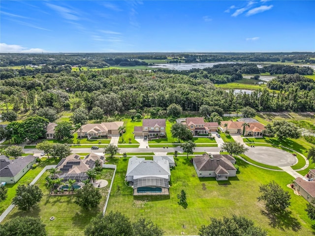 3731 Peaceful Valley Dr, Clermont, FL 34711 - aerial view of residential area with a nearby body of water