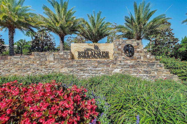1027 Timbervale Trl, Clermont, FL 34715 - view of community sign