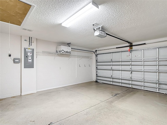 2202 Kershaw Rd, The Villages, FL 32162 - garage featuring a garage door opener and electric panel
