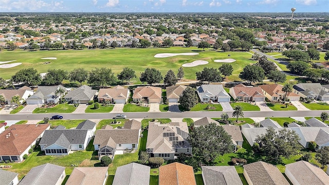 2096 Callaway Dr, The Villages, FL 32162 - aerial overview of property's location featuring nearby suburban area and a golf course