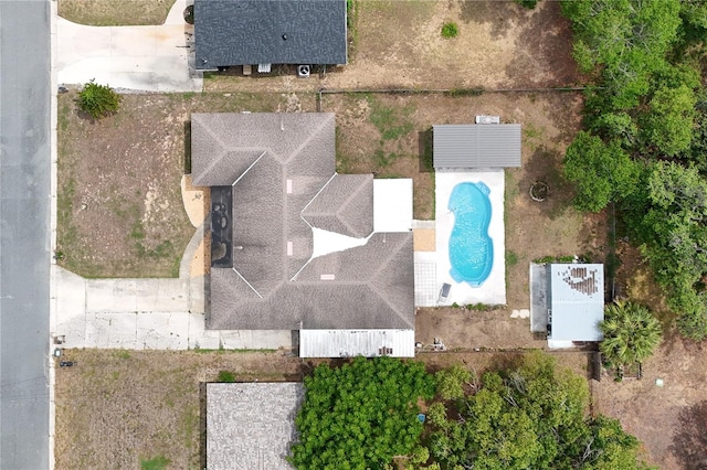 800 Jefferis Ct, Eustis, FL 32726 - drone / aerial view of a pool