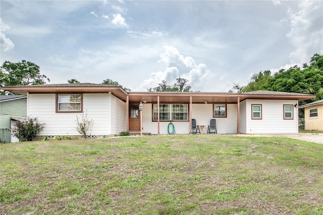 800 Jefferis Ct, Eustis, FL 32726 - view of front of house featuring a front lawn