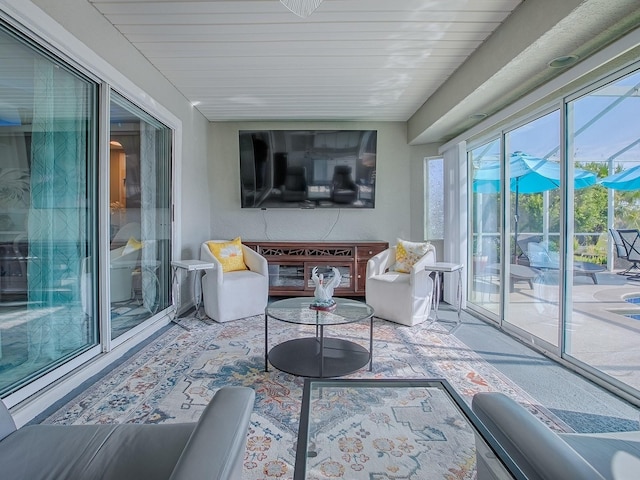 view of living room