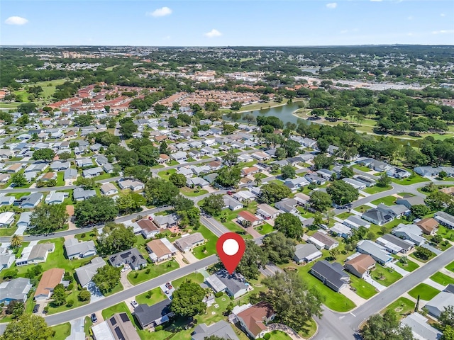 1202 Del Toro Dr, Lady Lake, FL 32159 - aerial view of property and surrounding area featuring a nearby body of water