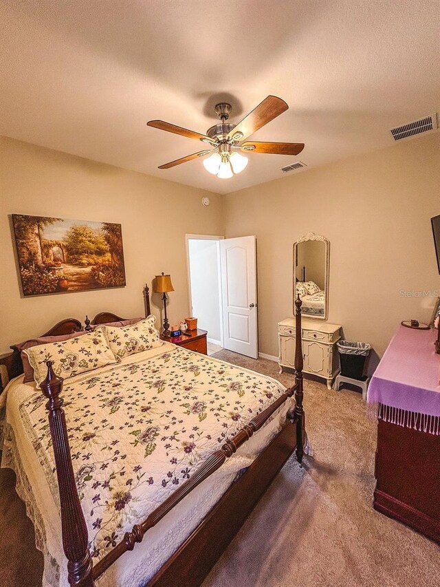 33818 Venice Ln, Sorrento, FL 32776 - carpeted bedroom with ceiling fan