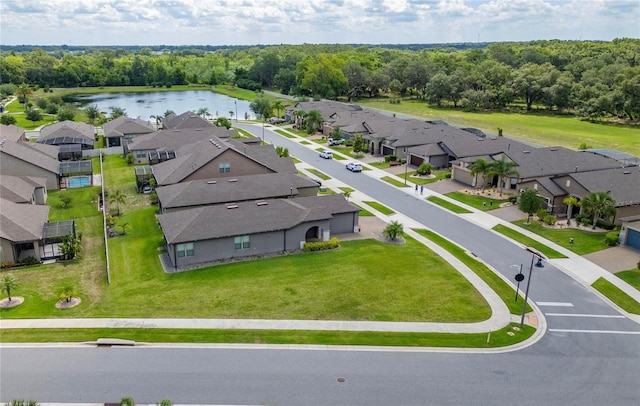 503 Vigo St, Davenport, FL 33837 - aerial view of residential area with a large body of water