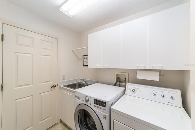 3393 Talley Ridge Dr, The Villages, FL 32162 - washroom featuring cabinet space and separate washer and dryer