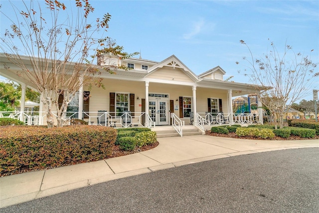 14430 Desert Haven St Unit 4302, Windermere, FL 34786 - view of front of house with covered porch and french doors