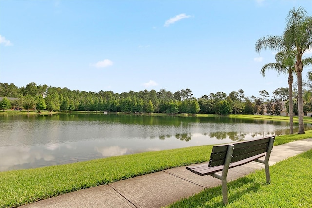 14430 Desert Haven St Unit 4302, Windermere, FL 34786 - water view with a heavily wooded area