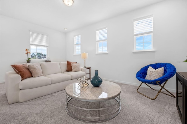 14513 Winter Stay Dr, Winter Garden, FL 34787 - living room featuring carpet flooring and baseboards