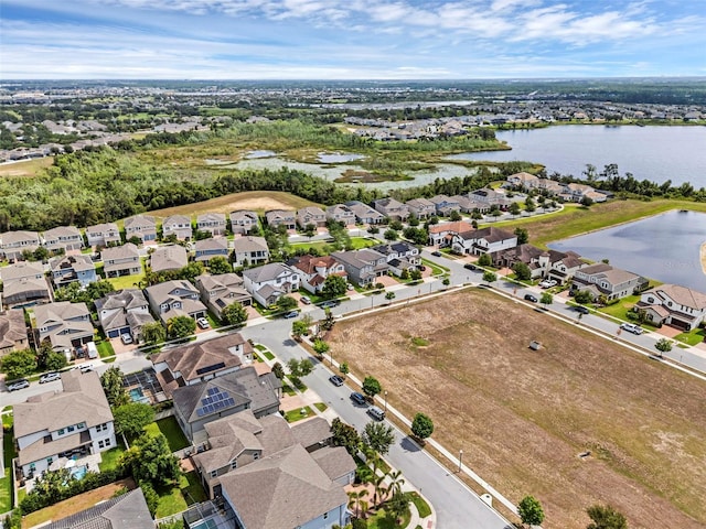 14513 Winter Stay Dr, Winter Garden, FL 34787 - aerial view of residential area featuring a large body of water