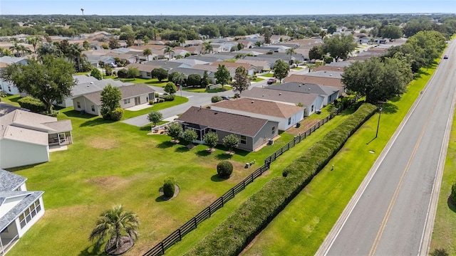 aerial perspective of suburban area