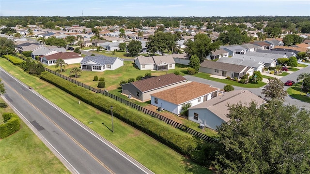 aerial perspective of suburban area