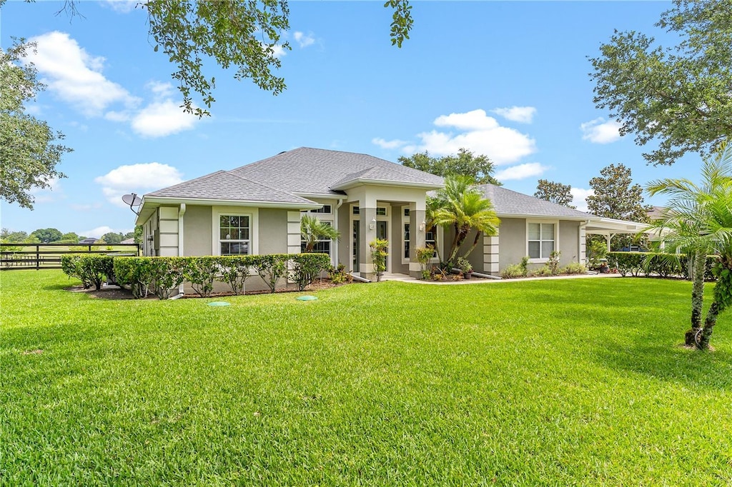 36455 Clara St, Eustis, FL 32736 - view of front of property with stucco siding