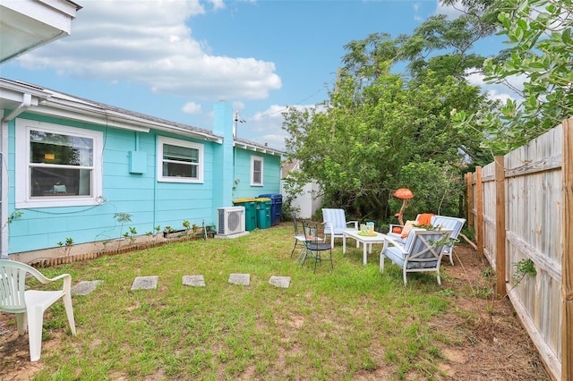 1301 N Ave, Tavares, FL 32778 - view of yard featuring a cooling unit