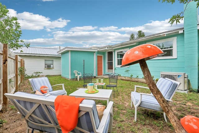 1301 N Ave, Tavares, FL 32778 - rear view of property featuring ac unit and cooling unit