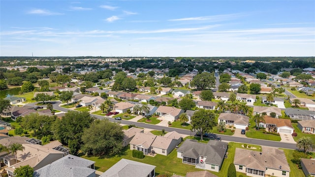 aerial perspective of suburban area