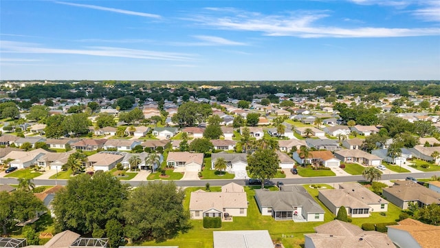 aerial perspective of suburban area