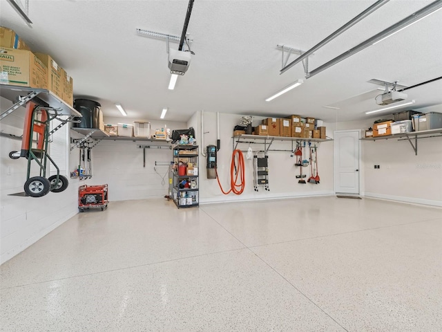 563 Dowling Cir, Lady Lake, FL 32159 - garage featuring a garage door opener