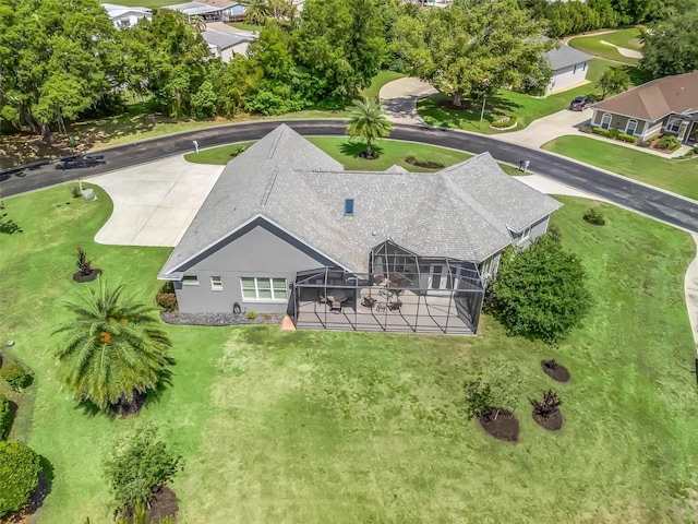 563 Dowling Cir, Lady Lake, FL 32159 - aerial view of property and surrounding area