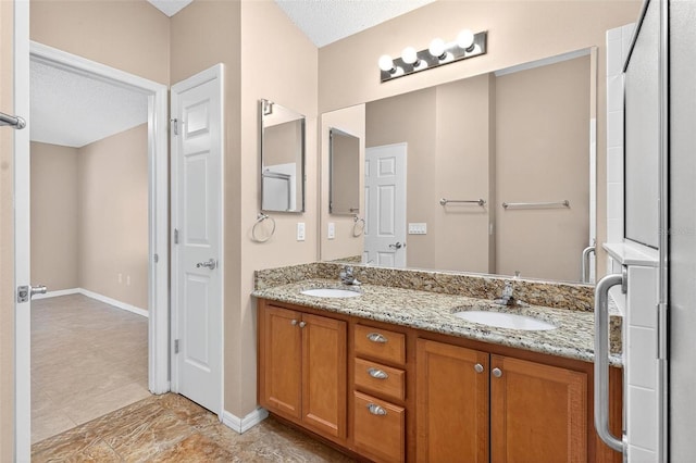 2744 Gresham Ave, The Villages, FL 32162 - full bath featuring double vanity and baseboards