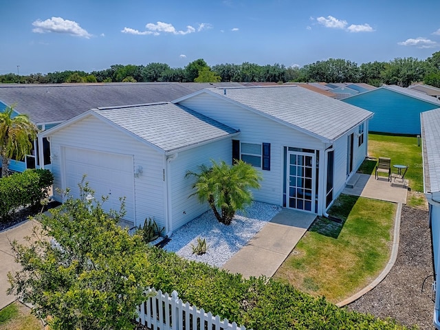1722 Moreno Pl, The Villages, FL 32159 - view of front of property featuring a garage
