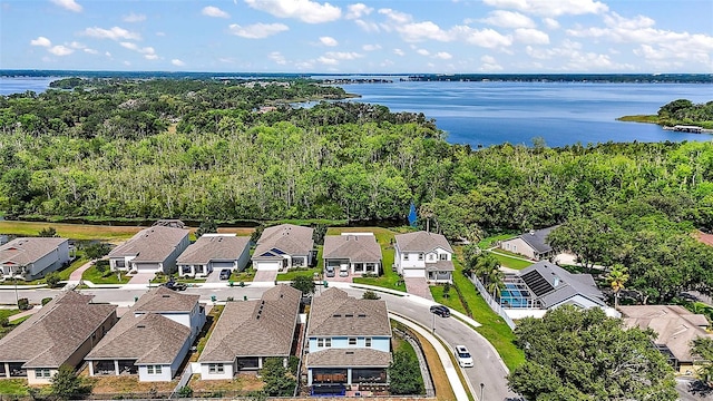 1155 Dora Parc Ln, Mount Dora, FL 32757 - aerial view of residential area featuring a nearby body of water
