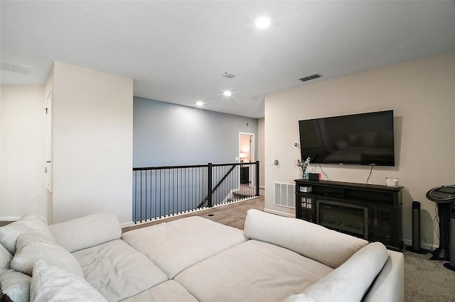 1155 Dora Parc Ln, Mount Dora, FL 32757 - carpeted living room with recessed lighting and baseboards