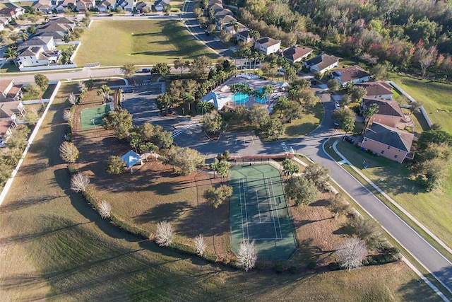 3194 Bayou Ln, Tavares, FL 32778 - aerial view of property and surrounding area with nearby suburban area