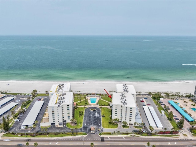 bird's eye view of expansive coastline