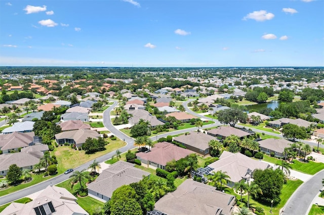 1123 Barnacle Ter, The Villages, FL 32162 - aerial perspective of suburban area featuring a nearby body of water