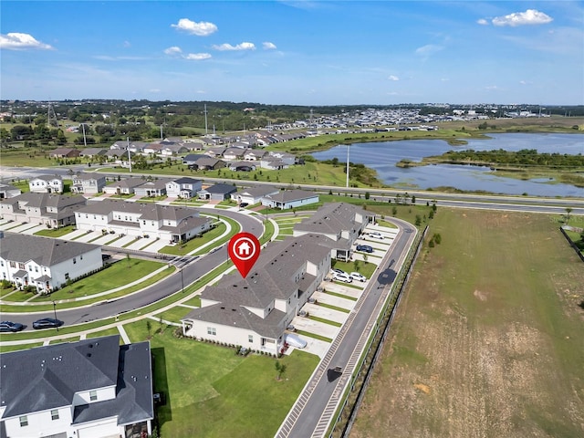 2552 Chickasaw Plum Loop, Clermont, FL 34711 - view of property location with a large body of water and nearby suburban area