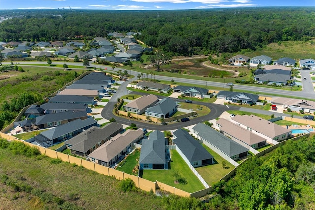 4451 Elijah Loop, The Villages, FL 32163 - aerial view of residential area featuring a heavily wooded area