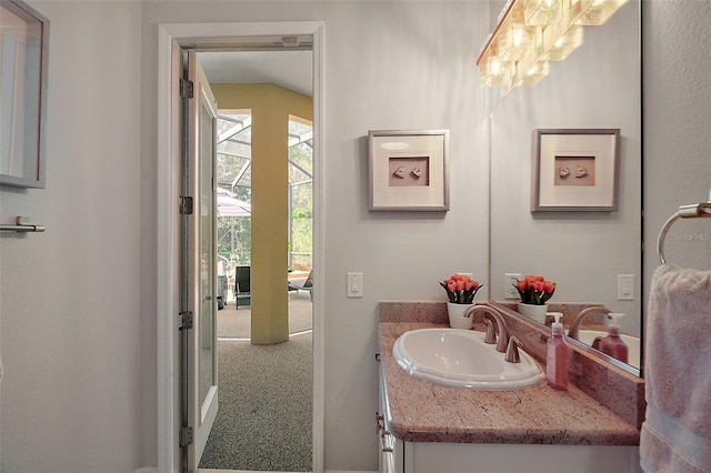 2204 Baypoint Way, The Villages, FL 32162 - bathroom featuring vanity
