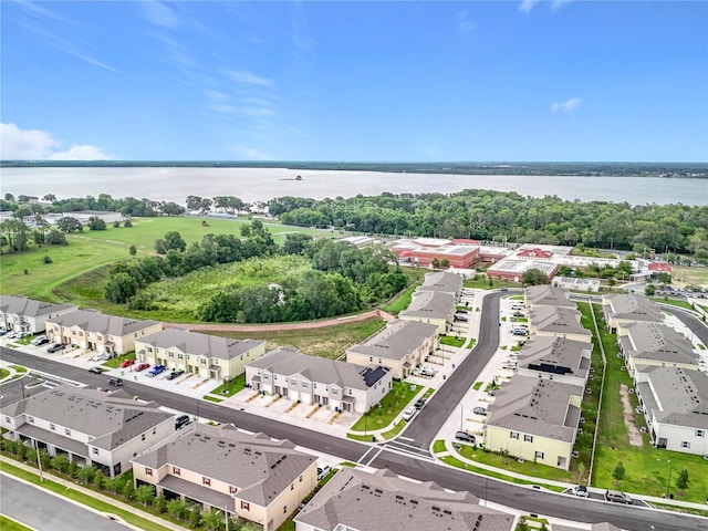 1042 Lido Dr, Howey In The Hills, FL 34737 - aerial view of residential area featuring a nearby body of water