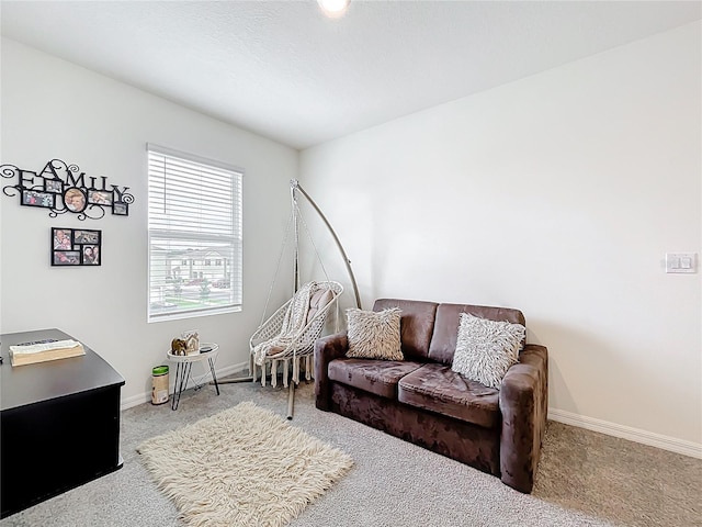 1042 Lido Dr, Howey In The Hills, FL 34737 - sitting room featuring carpet flooring and baseboards