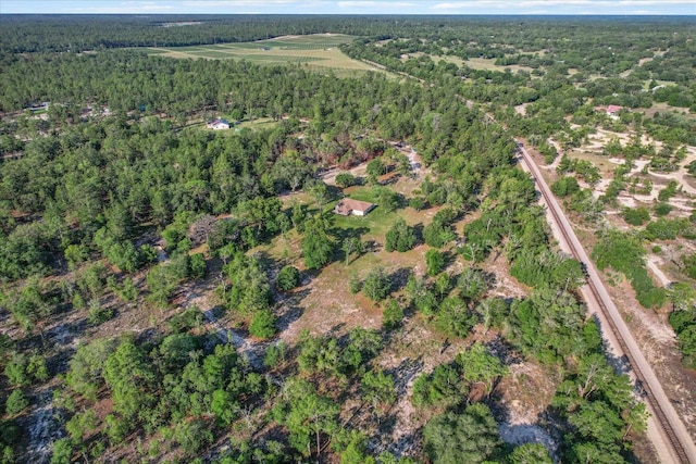 10655 N Party Ave, Dunnellon, FL 34433 - aerial overview of property's location featuring a forest