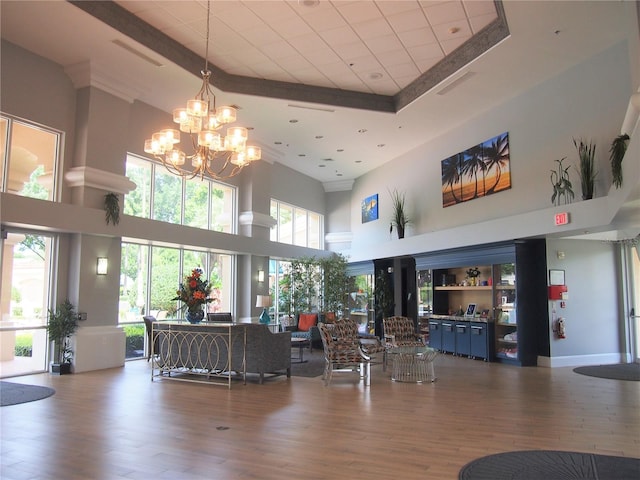 2415 Twickingham Ct, Clermont, FL 34711 - building lobby featuring a towering ceiling